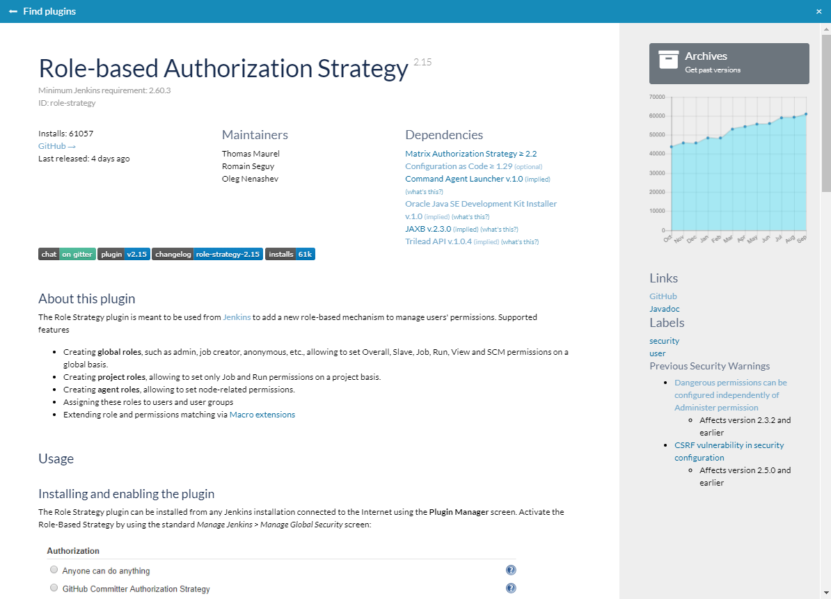 Role Strategy example